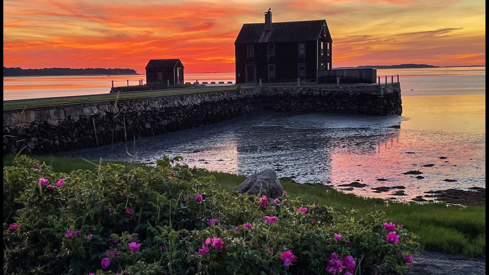 Delano's Wharf on Kingston Bay in Kingston, Massachusetts